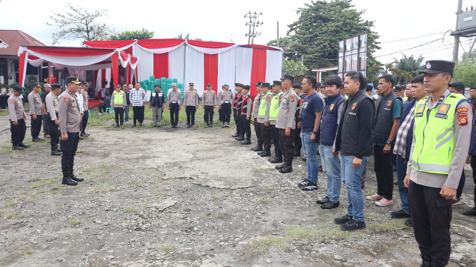 Kapolres Musi Rawas Pimpin Pengamanan Rapat Penetapan Bupati dan Wakil Bupati Terpilih