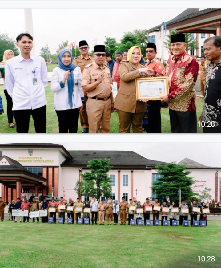 Momen Apel Pagi, Bupati Musi Rawas Beri Penghargaan PNS Purna Tugas dan Ini Pesan Kepada CPNS yang Nantinya Dilantik